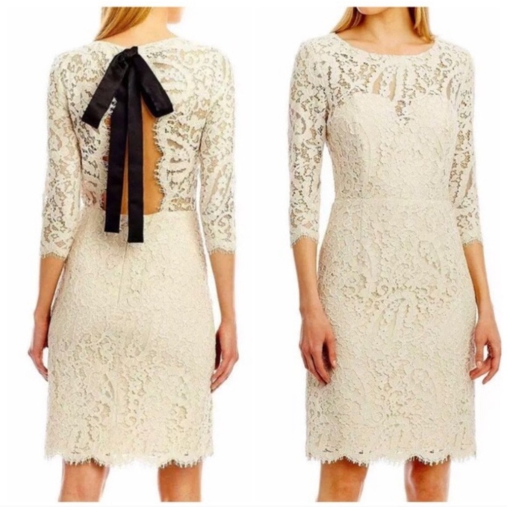 Nicole Miller backless dress.